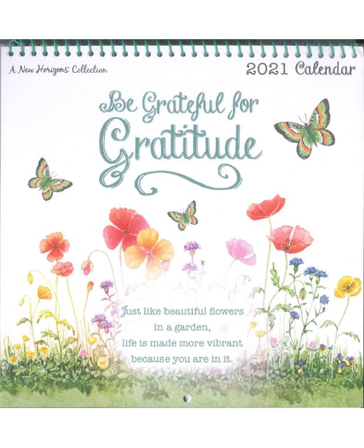 CALENDAR 2021 FOR ARTS SAKE GRATITUDE