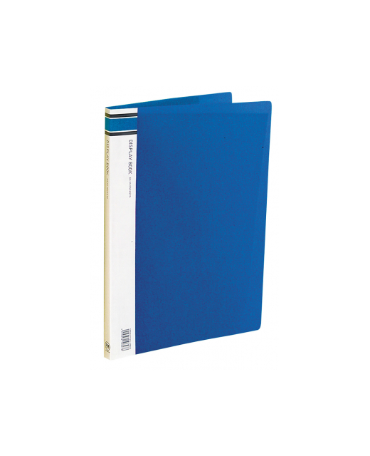 Display Book Fm A4 20 Pocket Blue