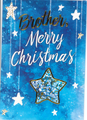 FORA XMAS CARDS BLUE WATERCOLOUR-BROTHER