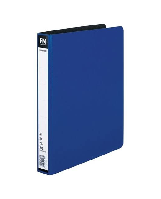 Ringbinder Fm Pvc Insert O/Lay 2/26 Blue