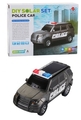 DIY Solar Police Car Set