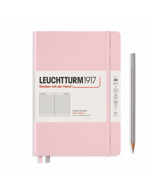 JOURNAL A5 RULED LEUCHTTURM 1917 POWDER