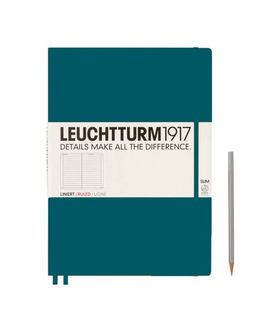 JOURNAL A4 LINED LEUCHTTURM 1917 PACIFIC GREEN 