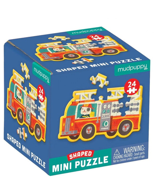 PUZZLE MINI SHAPED FIRETRUCK