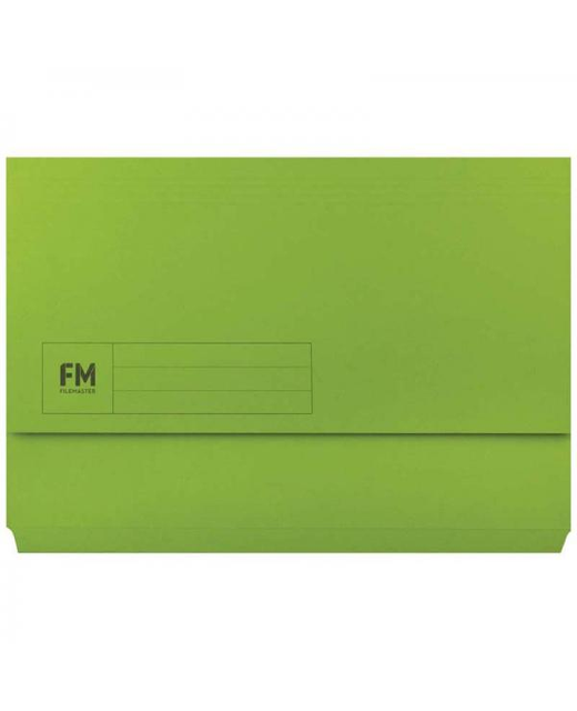 Document Wallet Fm Foolscap Green
