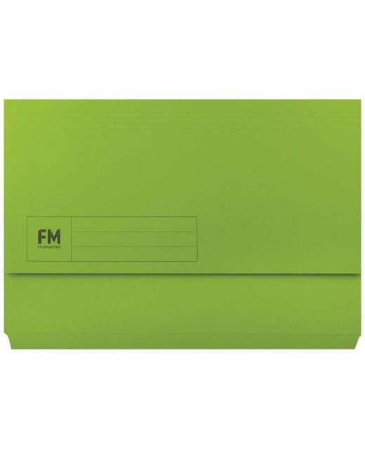 Document Wallet Fm Foolscap Green