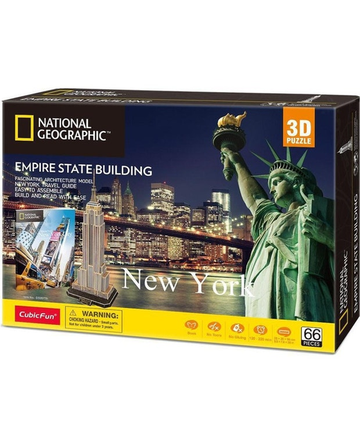 3D PUZZLES NEW YORK EMPIRE STATE
