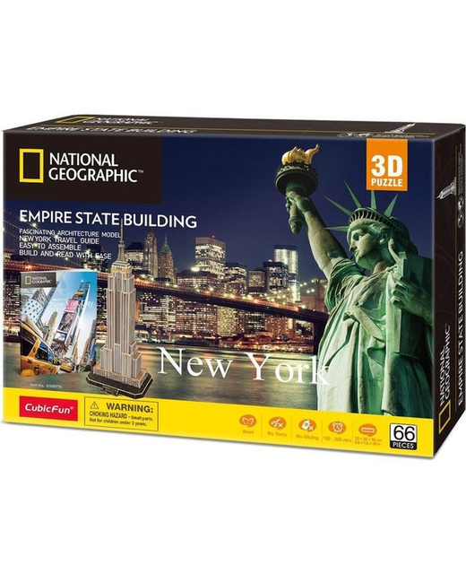 3D PUZZLES NEW YORK EMPIRE STATE