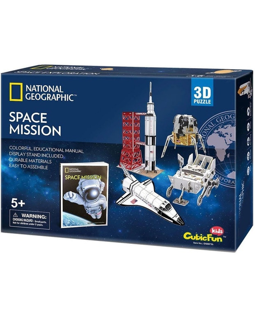 3D PUZZLES SPACE MISSION