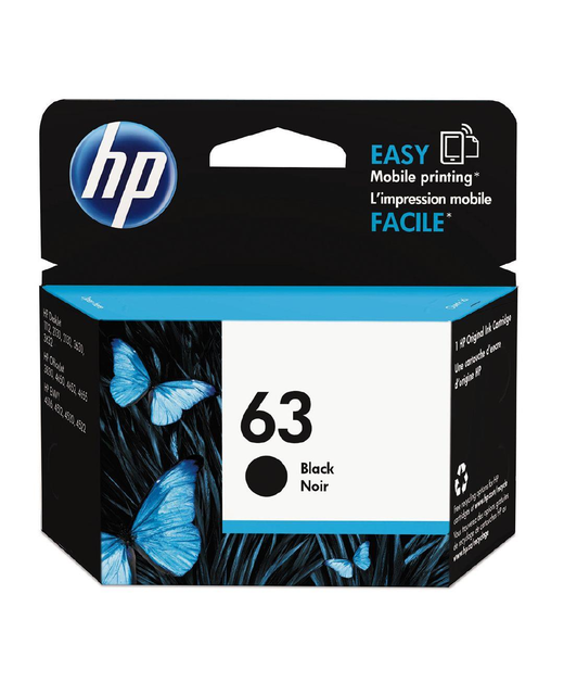 HP INK 63 BLACK (190 PAGES)