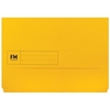 Document Wallet Fm Foolscap Yellow