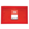 Document Envelope Fm Pvc Reusable Red