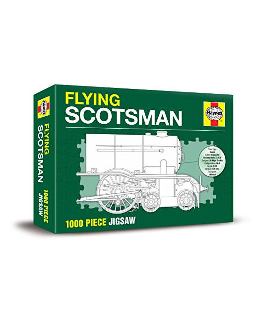 Flying Scotsman - 1000 Piece Haynes Train Jigsaw Puzzle