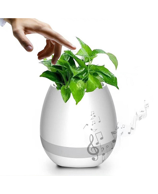 Smart Pot Speaker Light Potplant