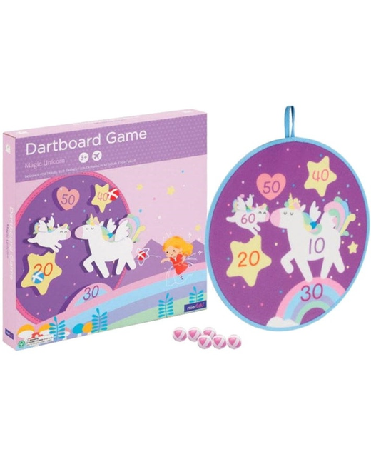 MierEdu Dartboard Game in Box Magic Unicorn