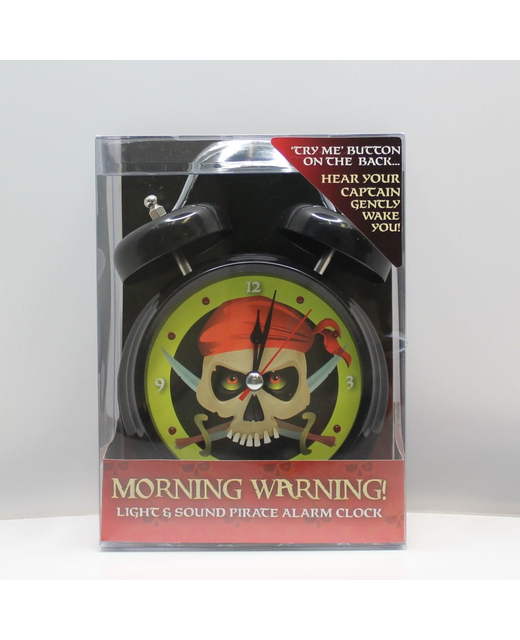 Morning Warning Pirate Alarm Clock