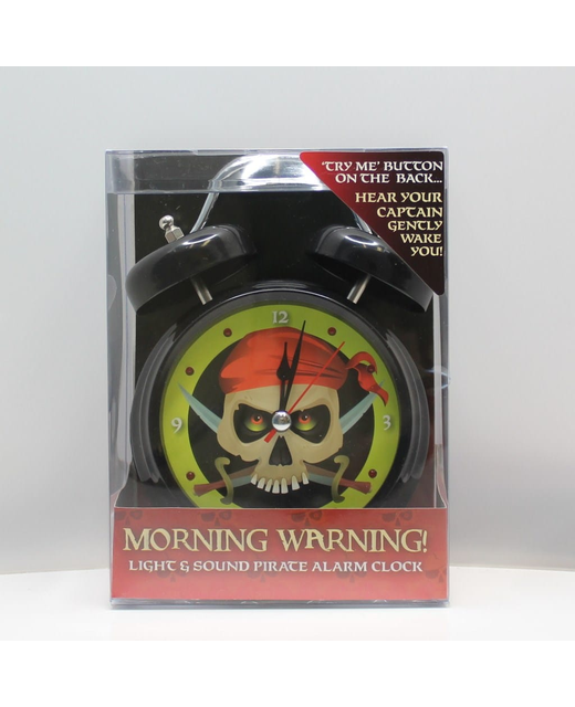 Morning Warning Pirate Alarm Clock