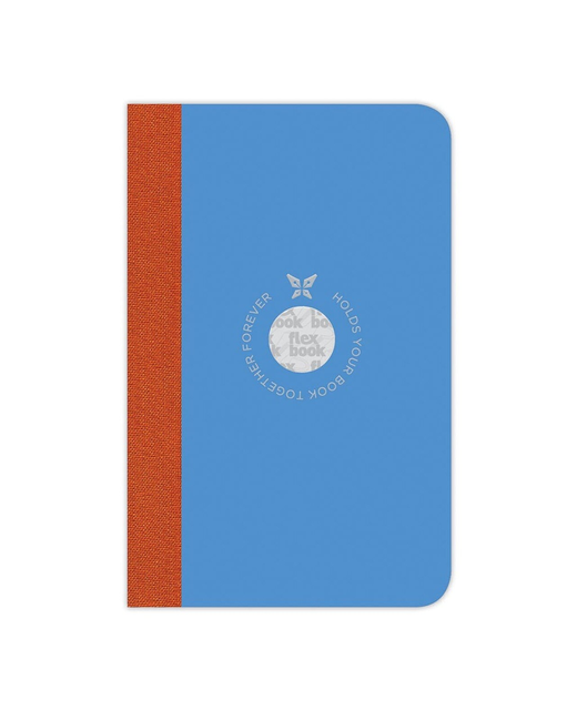 FLEXBOOK SMARTBOOK NOTEBOOK POCKET RULED BLUE-ORANGE