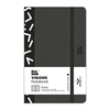 FLEXBOOK VISIONS NOTEBOOK POCKET RULED BLACK/WHITE