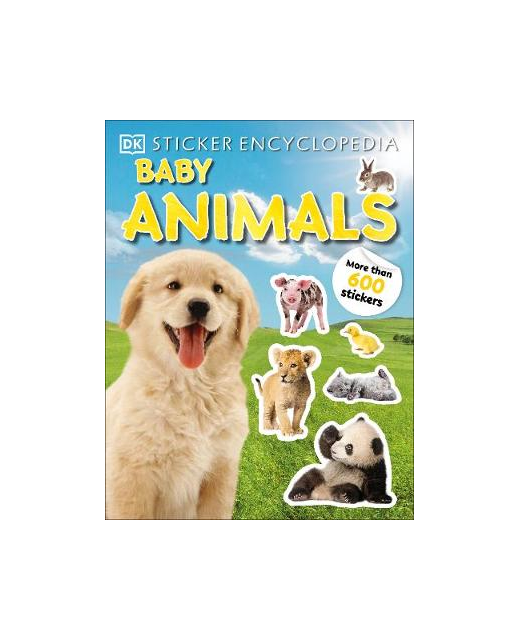STICKER ENCYCLOPEDIA BABY ANIMALS