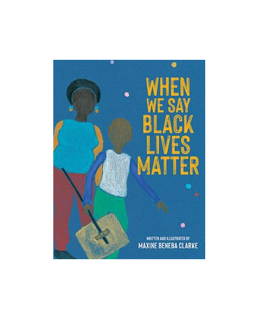 WHEN WE SAY BLACK LIVES  MATTERS