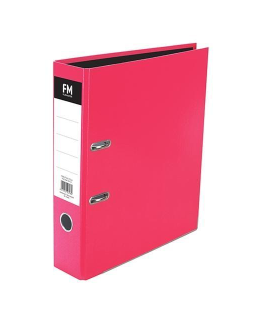 Lever Arch File Fm A4 Vivid Pink