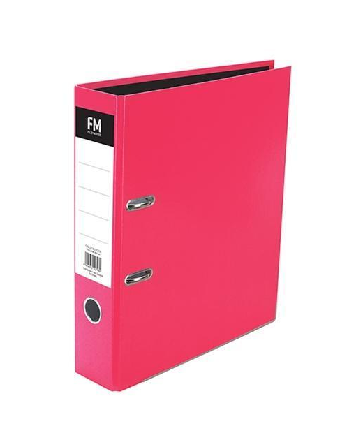 Lever Arch File Fm A4 Vivid Pink