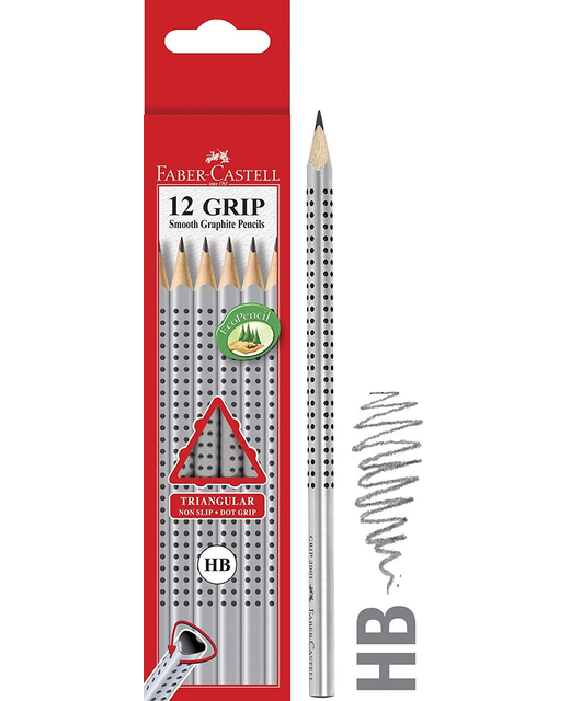 Pencil Blacklead Faber Castell Grip Hb