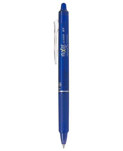 PEN PILOT FRIXION CLICKER BLUE