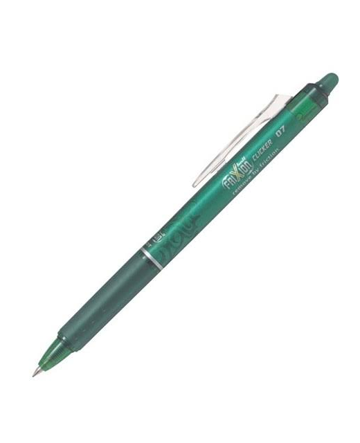 PEN PILOT FRIXION CLICKER GREEN