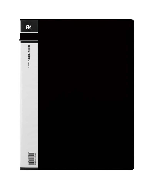 Display Book Fm Book A4 40 Pocket Black