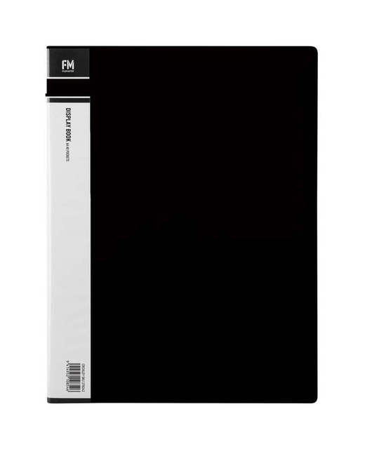 Display Book Fm Book A4 40 Pocket Black