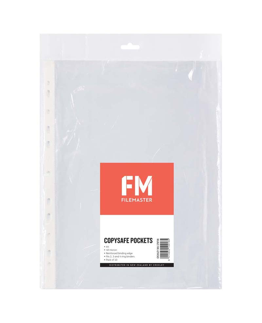 Copysafe Pockets Fm A4 Pack 10