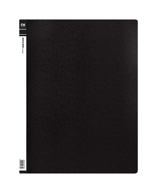 Display Book Fm A3 20 Pocket Black