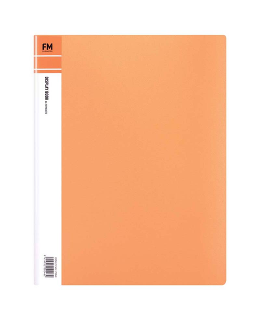 Display Book Fm A4 20 Pocket Sunset Orange