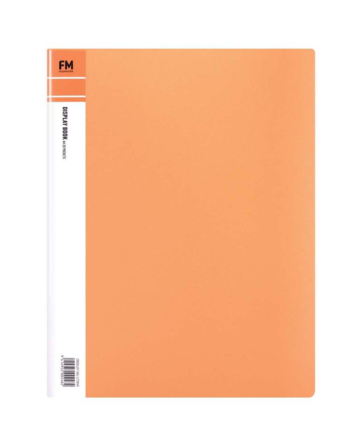 Display Book Fm A4 20 Pocket Sunset Orange