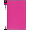 Display Book Fm A4 20 Pocket Vivid Pink