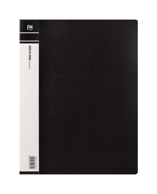 Display Book Fm A4 60 Pocket Black