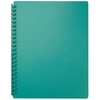 Display Book Fm Refillable 20 Pocket Green