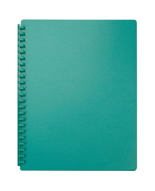 Display Book Fm Refillable 20 Pocket Green