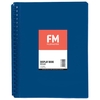 Display Book Refillable Fm Insert Cover 20 Pages Blue