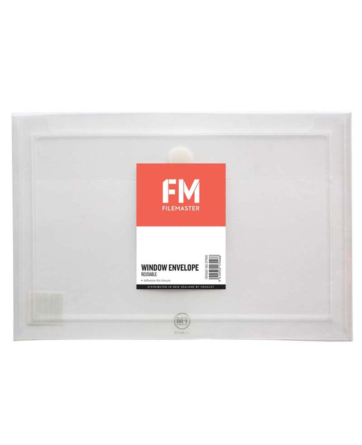 Document Envelope Fm Pvc Reusable Clear
