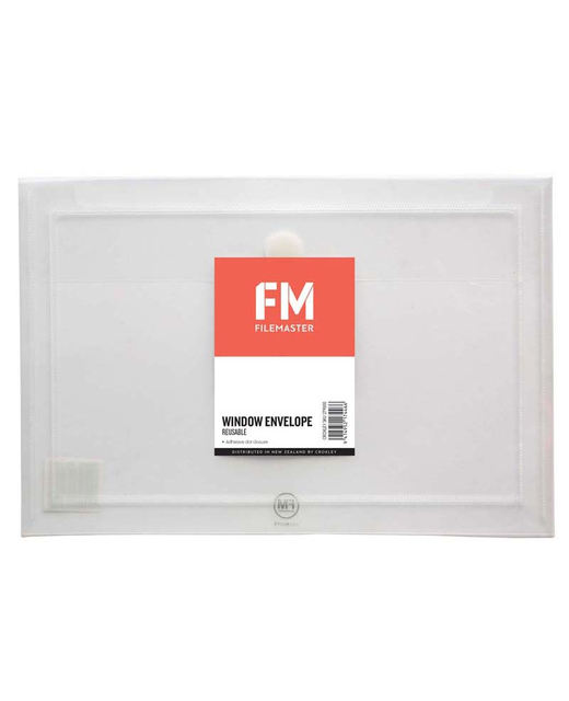 Document Envelope Fm Pvc Reusable Clear