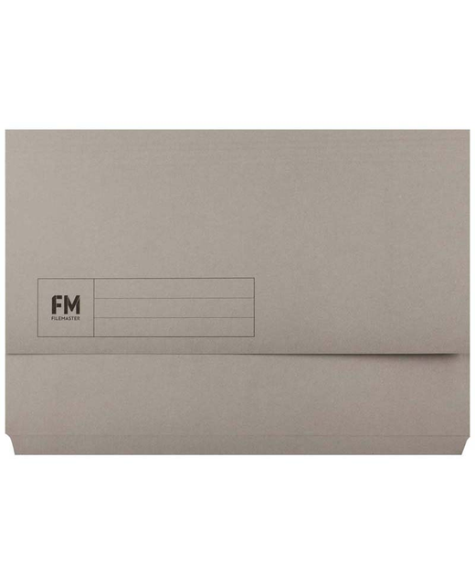 Document Wallet Fm Foolscap Grey