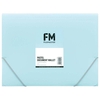 Document Wallet Fm Pastel Baby Blue A4