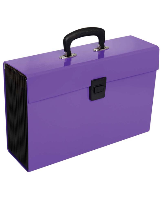 Expanding File Fm Vivid Purple 19Pocket