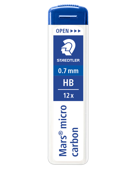 LEADS STAEDTLER MARS 0.7MM HB PACK 12