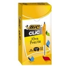 BIC CLIC FINE BLACK PEN BOX OF 10