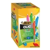  BIC CLIC MED PEN BLUE BOX OF 50