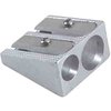 PENCIL SHARPENER METAL TWO HOLE